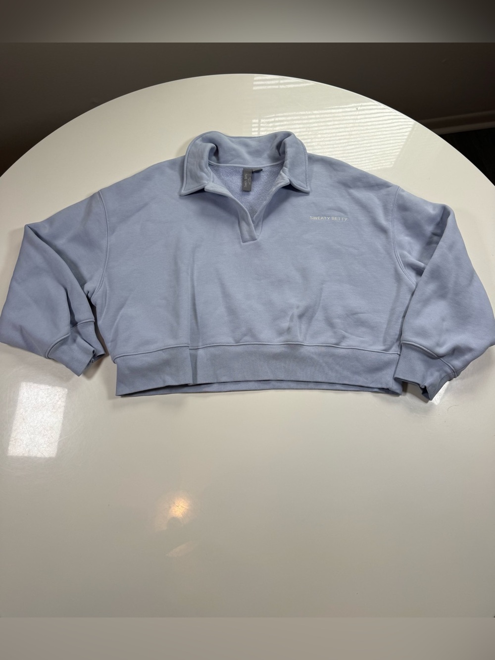 Sweaty Betty Cropped Crewneck